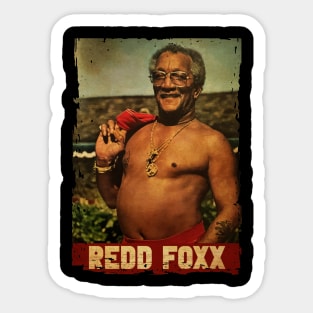 Vintage Redd Foxx Style Sticker